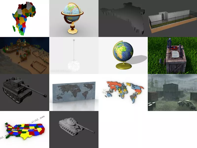 Top 14 Map 3D Models Most Recent 2022