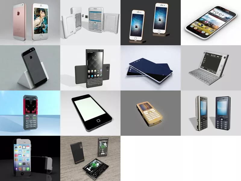 Top 14 Free 3D Mobile Phone Models for Rendering Latest 2022