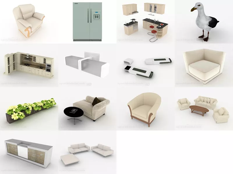Top 14 Offwhite 3D Models for Free Most Recent 2022