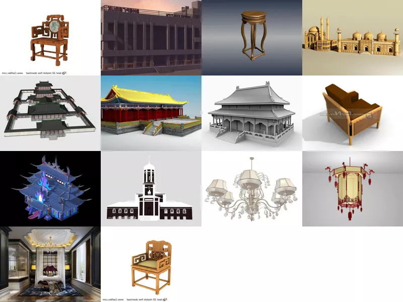 Top 14 Palace 3D Models for Rendering Newest 2022