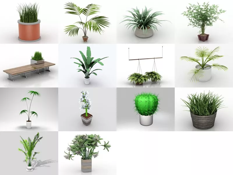 Top 14 Free 3D Potted Models Stuff Newest 2022