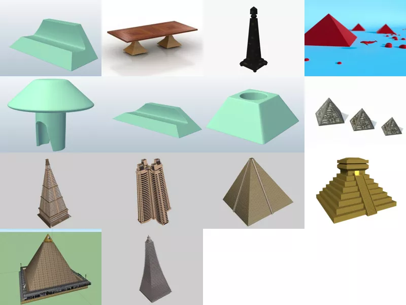 Top 14 Pyramid 3D Models for Free Most Recent 2022