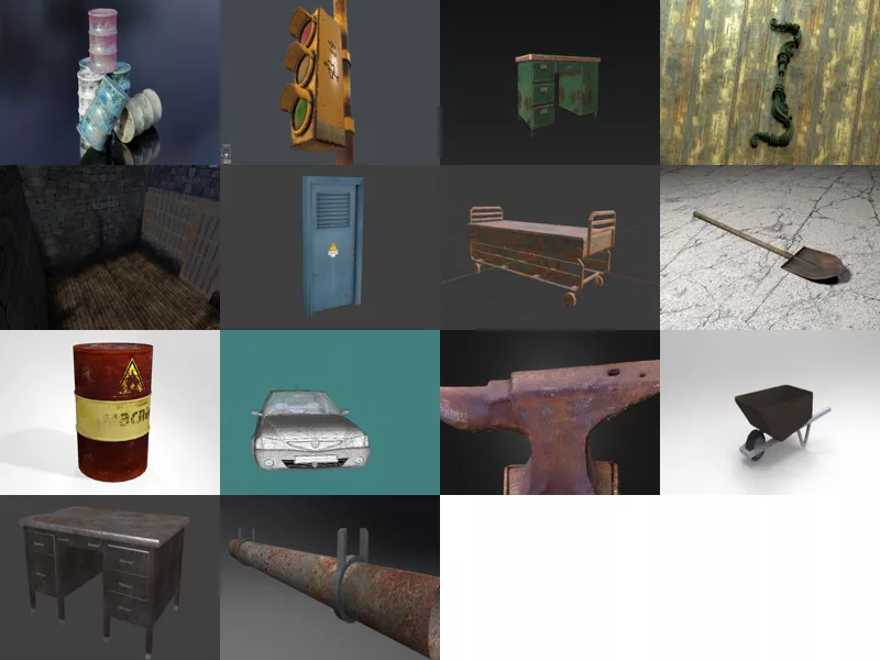 Top 14 Rusty 3D Models Stuff Most Recent 2022