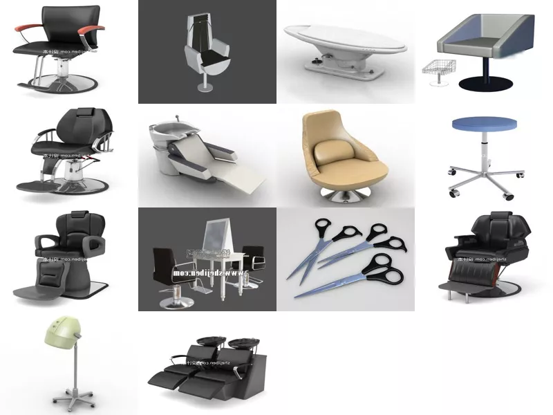 Top 14 Free 3D Salon Models for Free Newest 2022