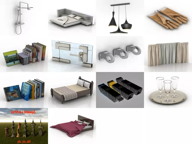 Top 14 Free 3D Set Models Newest 2022