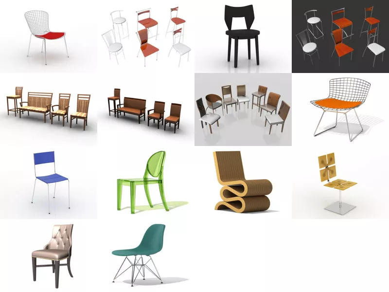 Top 14 Side Chair 3D Models Newest 2022