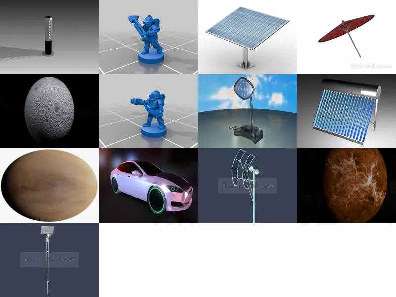 Top 14 Solar 3D Models Stuff Latest 2022