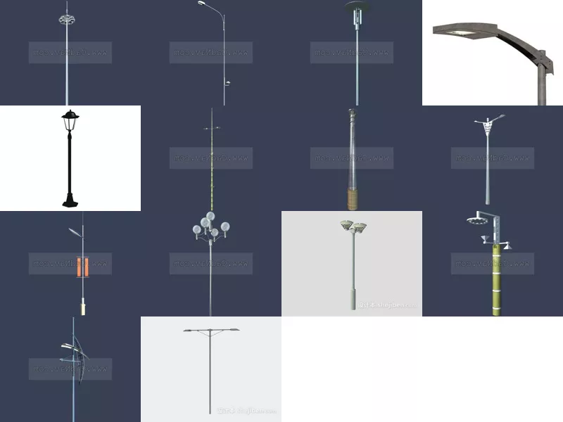 Top 14 Street Light 3D Models Latest 2022