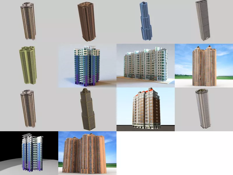 Top 14 Tower Block 3D Models Resources Latest 2022