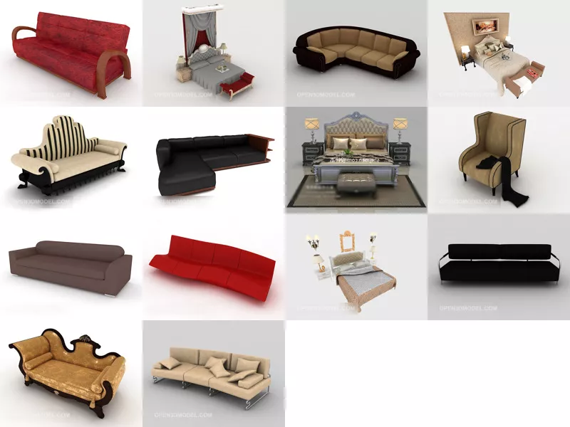 Top 14 Tufted 3D Models Stuff Newest 2022