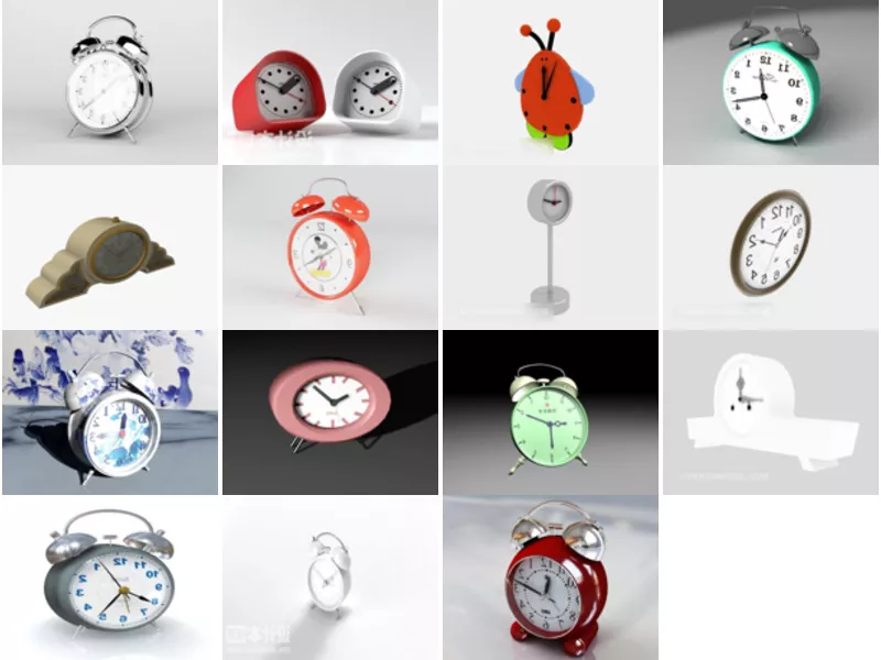 Top 15 Alarm 3D Models Most Recent 2022