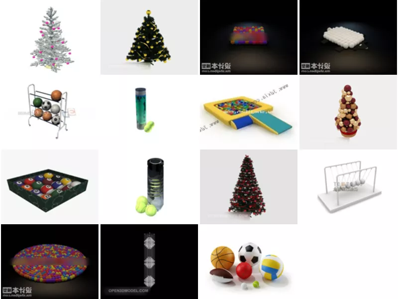 Top 15 Balls 3D Models Latest 2022