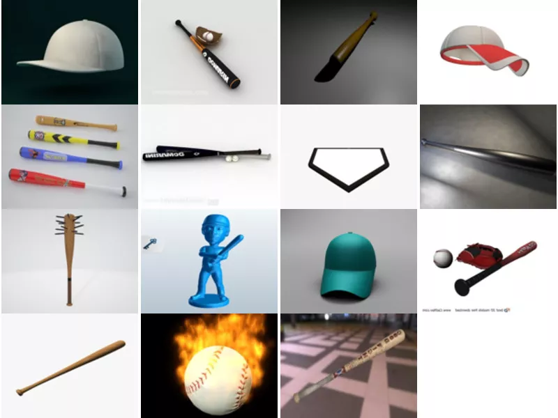 Top 15 Baseball 3D Models for Rendering Latest 2022