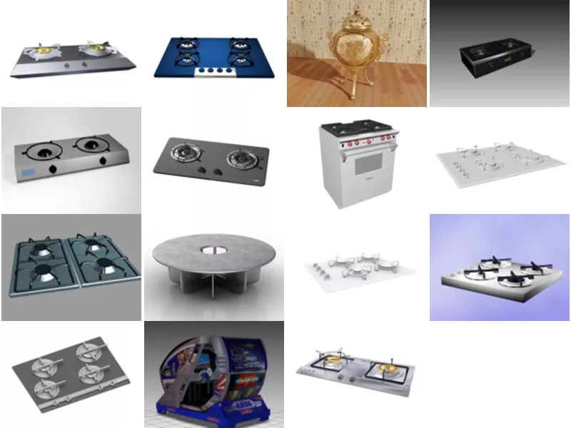 Top 15 Burner 3D Models Most Recent 2022