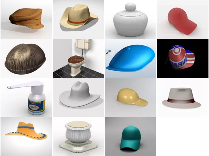 Top 15 Cap 3D Models for Design Most Recent 2022