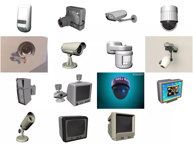 Top 15 Cctv Equipment 3D Models Stuff Latest 2022