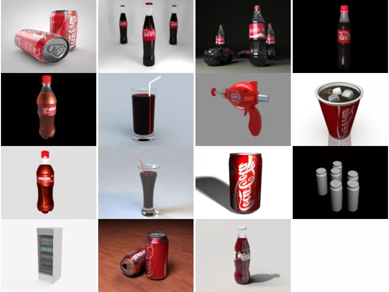 Top 15 Coca 3D Models Resources Latest 2022