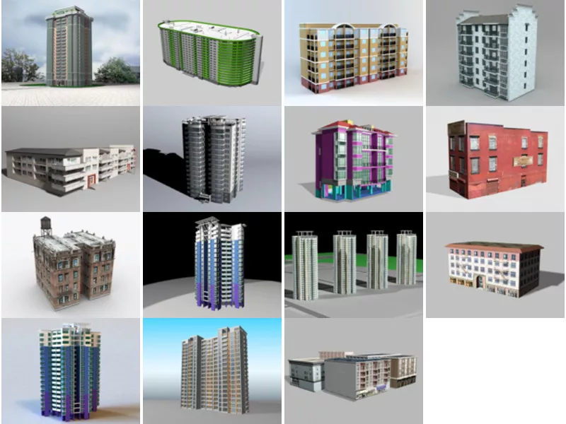 Top 15 Condominium 3D Models for Free Most Recent 2022