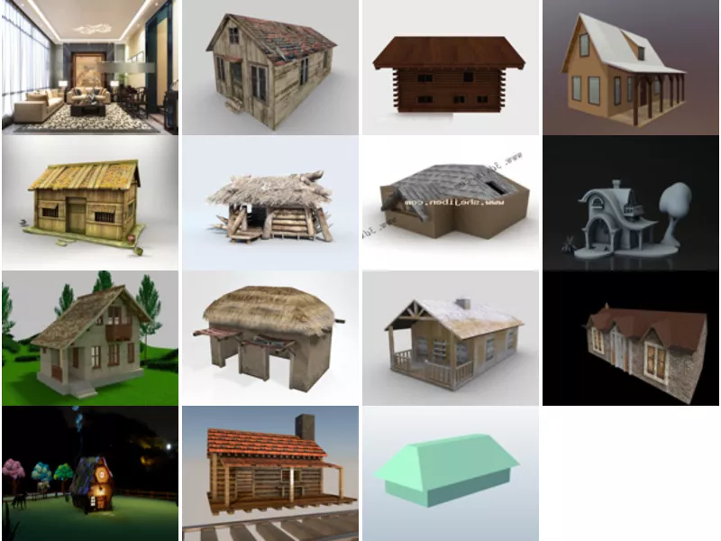 Top 15 Cottage 3D Models for Design Most Recent 2022