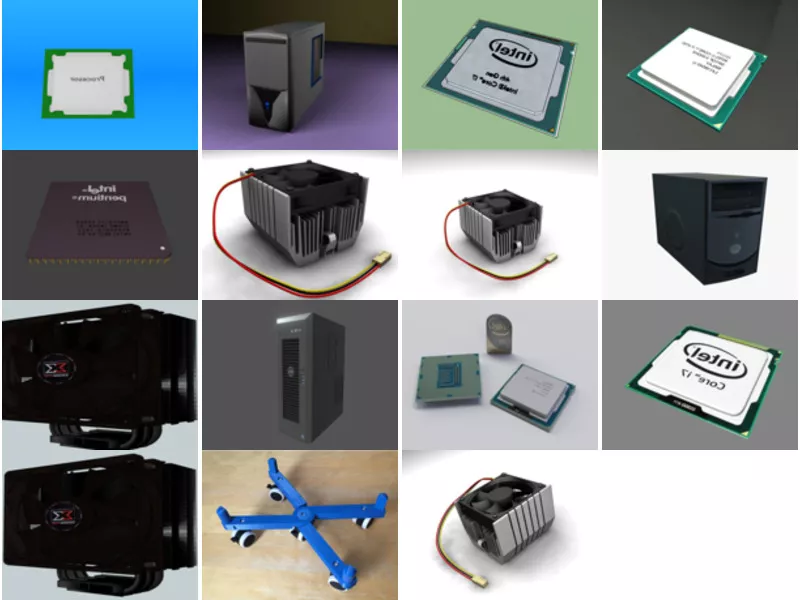 Top 15 Cpu 3D Models Newest 2022