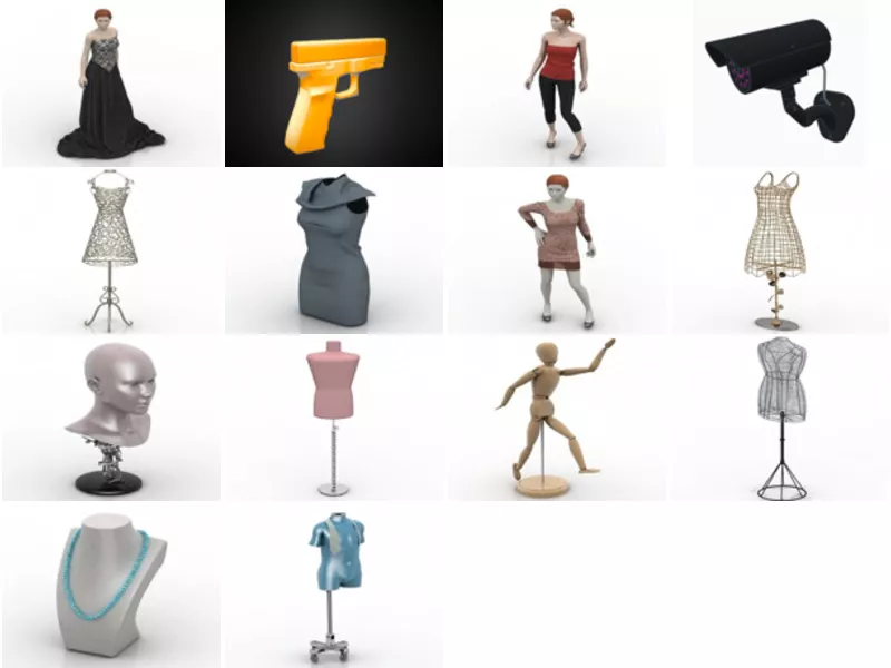 Top 15 Dummy 3D Models Resources Most Recent 2022