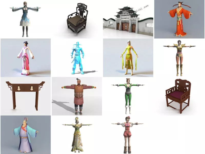 Top 15 Dynasty 3D Models Most Recent 2022