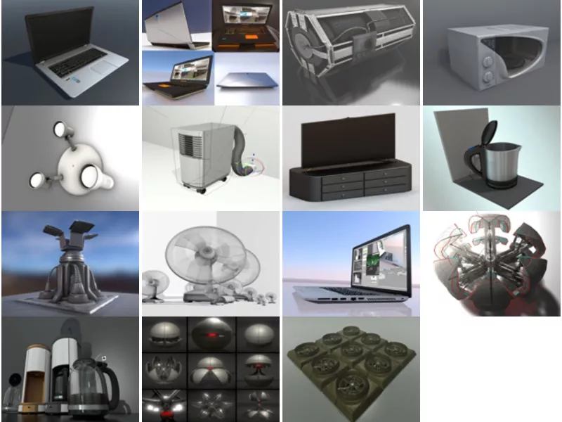 Top 15 Elektronik 3D Models Most Recent 2022