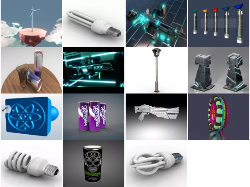Top 15 Energy 3D Models for Design Latest 2022