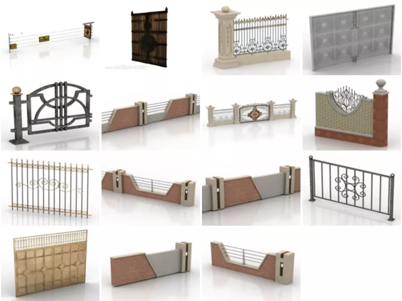 Top 15 Free 3D Fence Models for Free Newest 2022