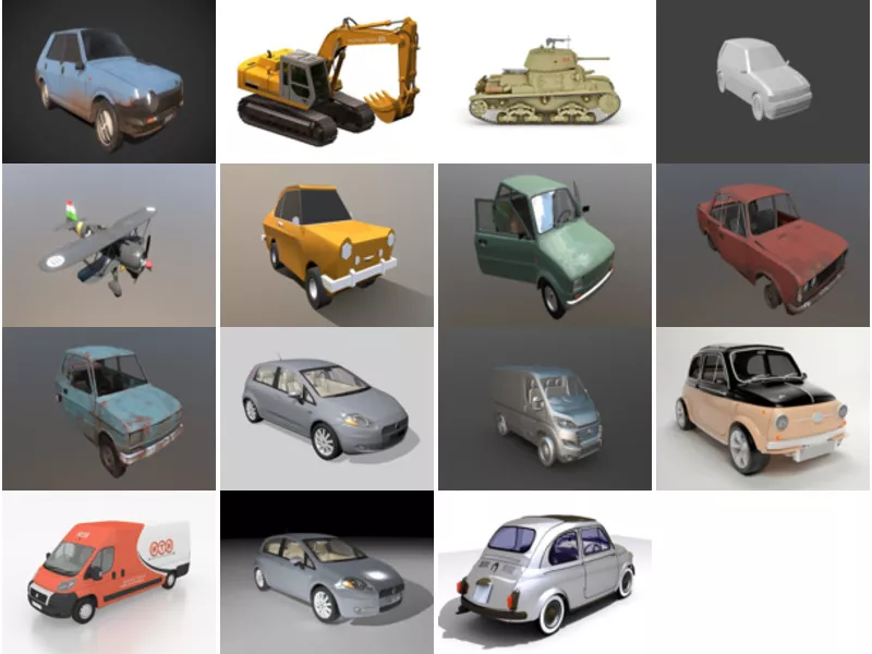 Top 15 Fiat 3D Models Most Recent 2022