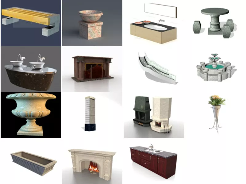 Top 15 Granite 3D Models Stuff Newest 2022
