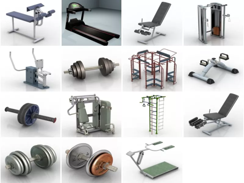 Top 15 Free 3D Gym Models Latest 2022