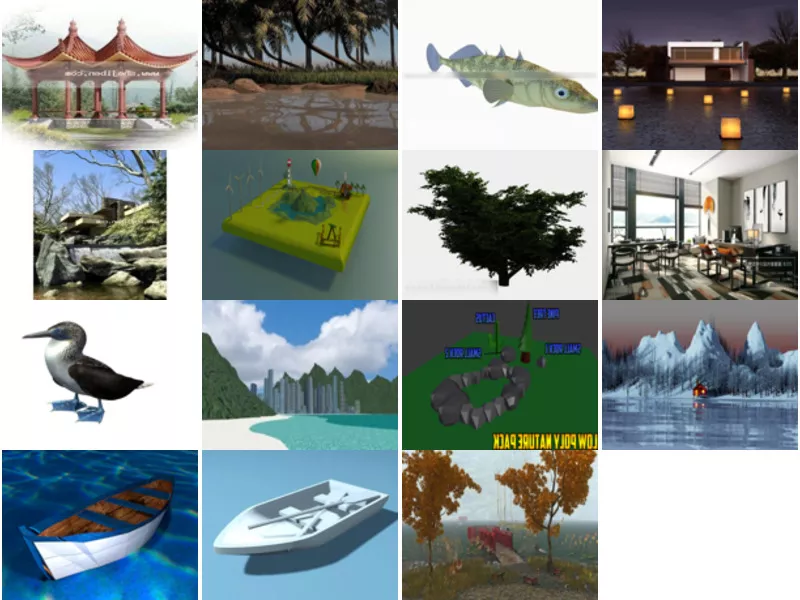 Top 15 Lake 3D Models Resources Latest 2022