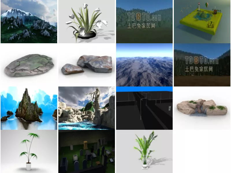 Top 15 Free 3D Landscape Models for Rendering Latest 2022