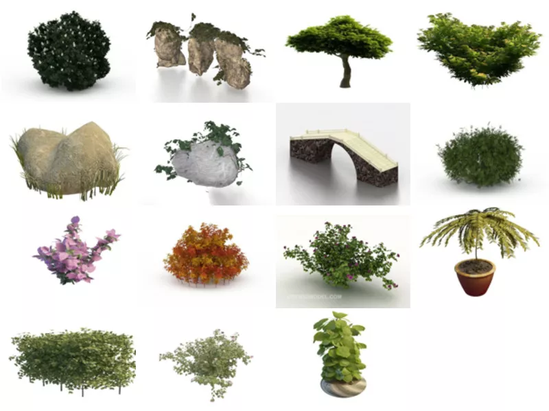 Top 15 Landscaping 3D Models Stuff Most Recent 2022