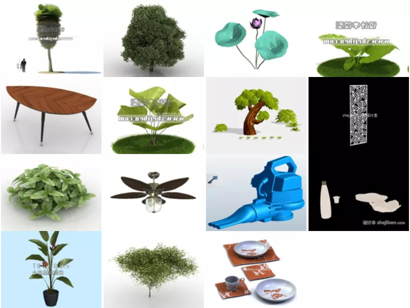Top 15 Free 3D Leaf Models Most Recent 2022