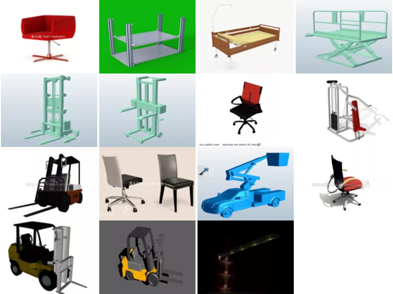 Top 15 Lift 3D Models for Rendering Newest 2022