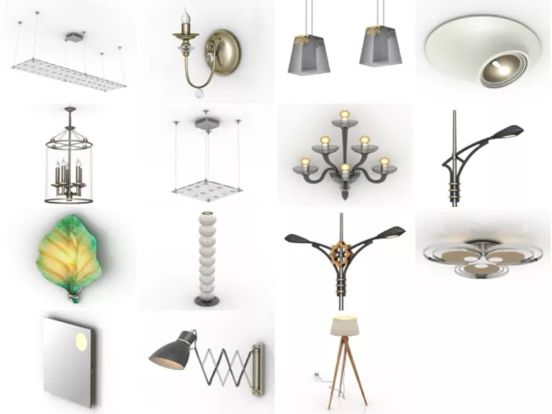 Top 15 Free 3D Lighting Models Latest 2022