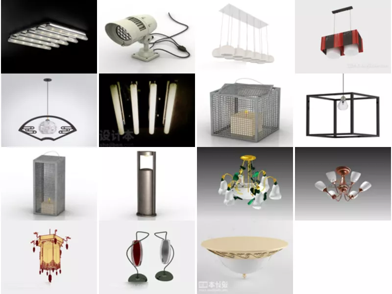 Top 15 Luminaire 3D Models Stuff Most Recent 2022