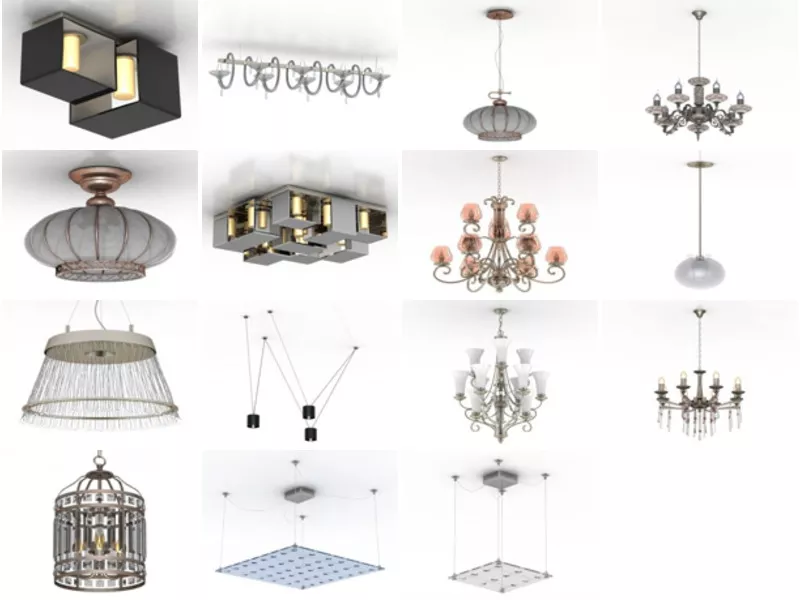 Top 15 Free 3D Luster Models for Rendering Newest 2022