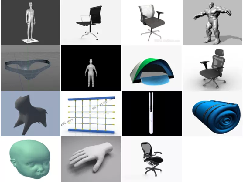 Top 15 Mesh 3D Models for Rendering Latest 2022