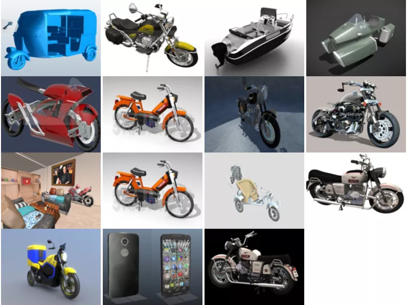 Top 15 Moto 3D Models Stuff Most Recent 2022