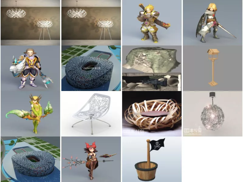 Top 15 Nest 3D Models Latest 2022