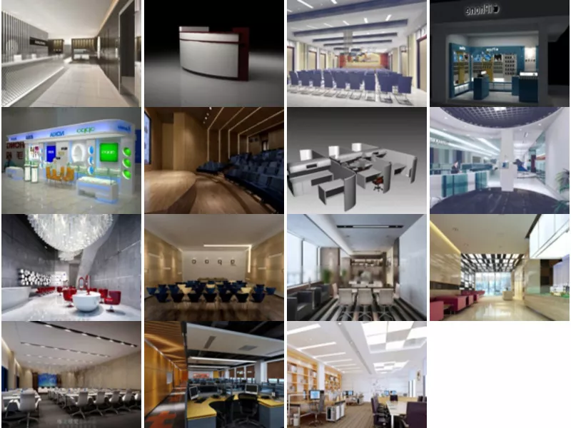 Top 15 Office Space 3D Models Resources Latest 2022