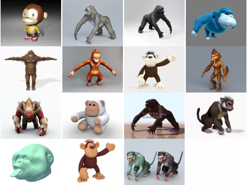 Top 15 Orangutan 3D Models Latest 2022