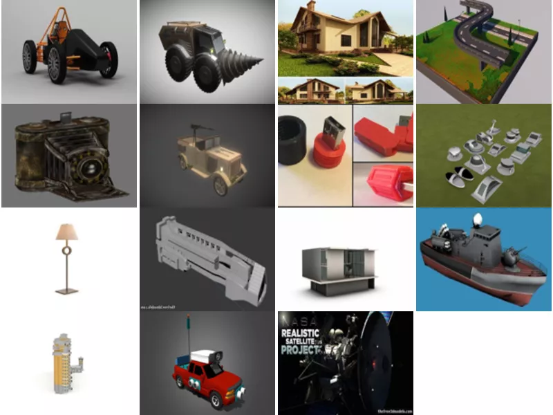 Top 15 Project 3D Models for Rendering Newest 2022
