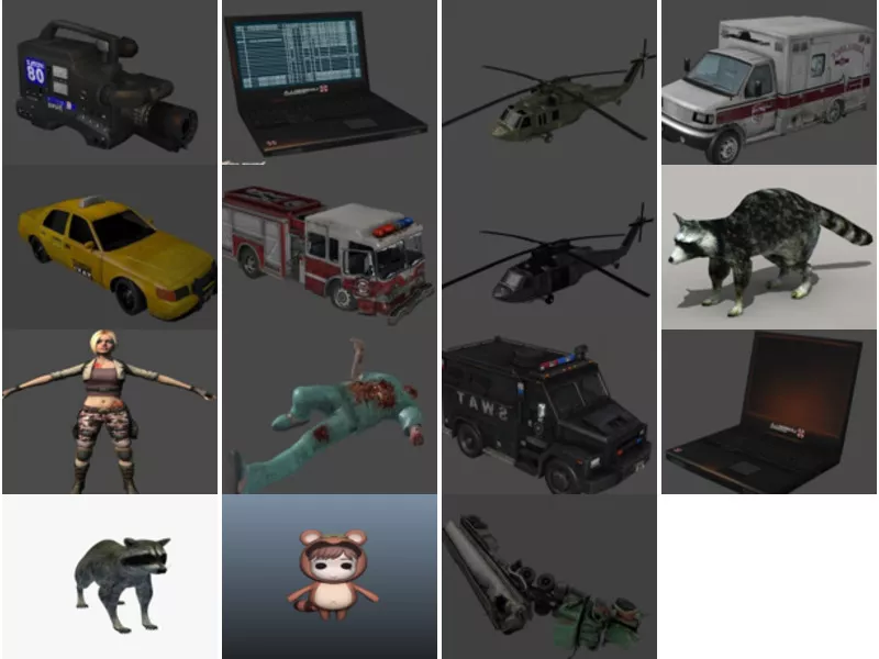 Top 15 Raccoon 3D Models Stuff Most Recent 2022