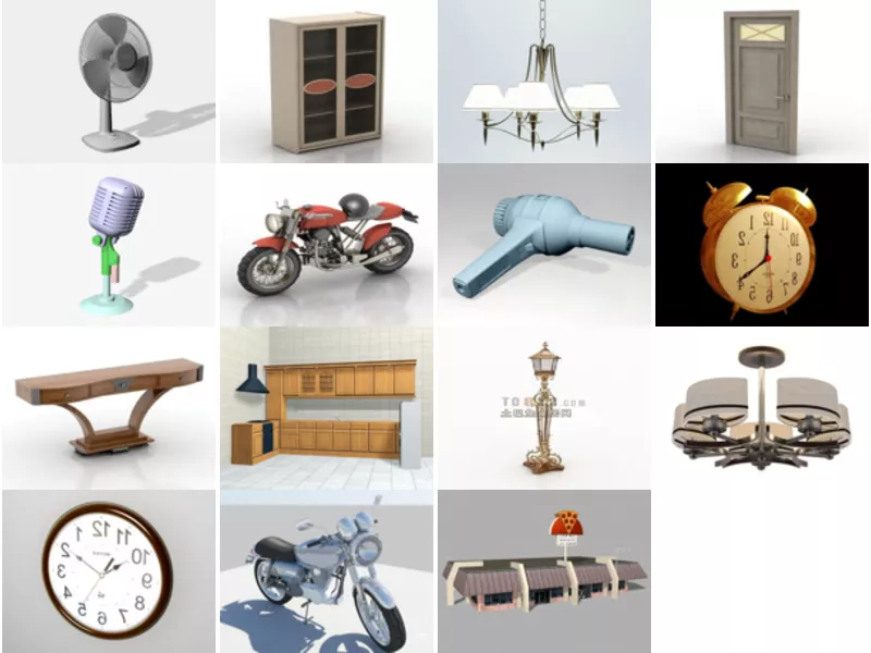 Top 15 Free 3D Retro Models for Design Most Recent 2022