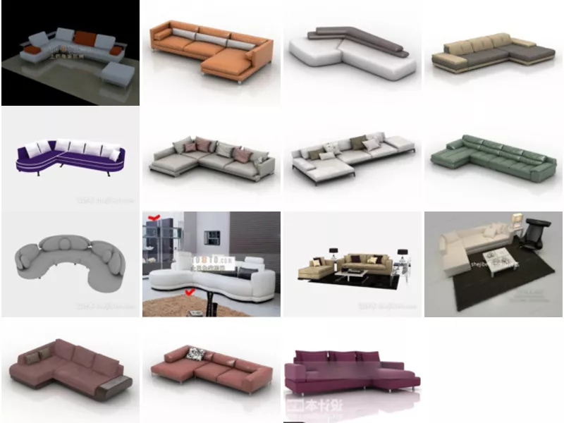 Top 15 Free 3D Sectional Models Newest 2022