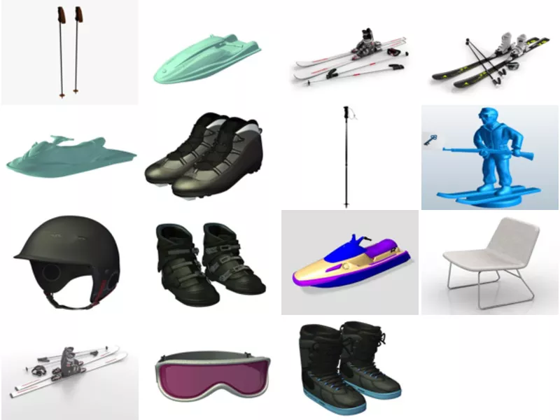 Top 15 Ski 3D Models for Rendering Most Recent 2022